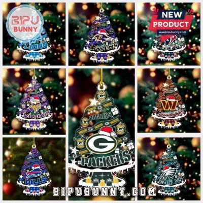 NFL Football Christmas Tree Ornaments NFL Football Christmas Tree Ornaments