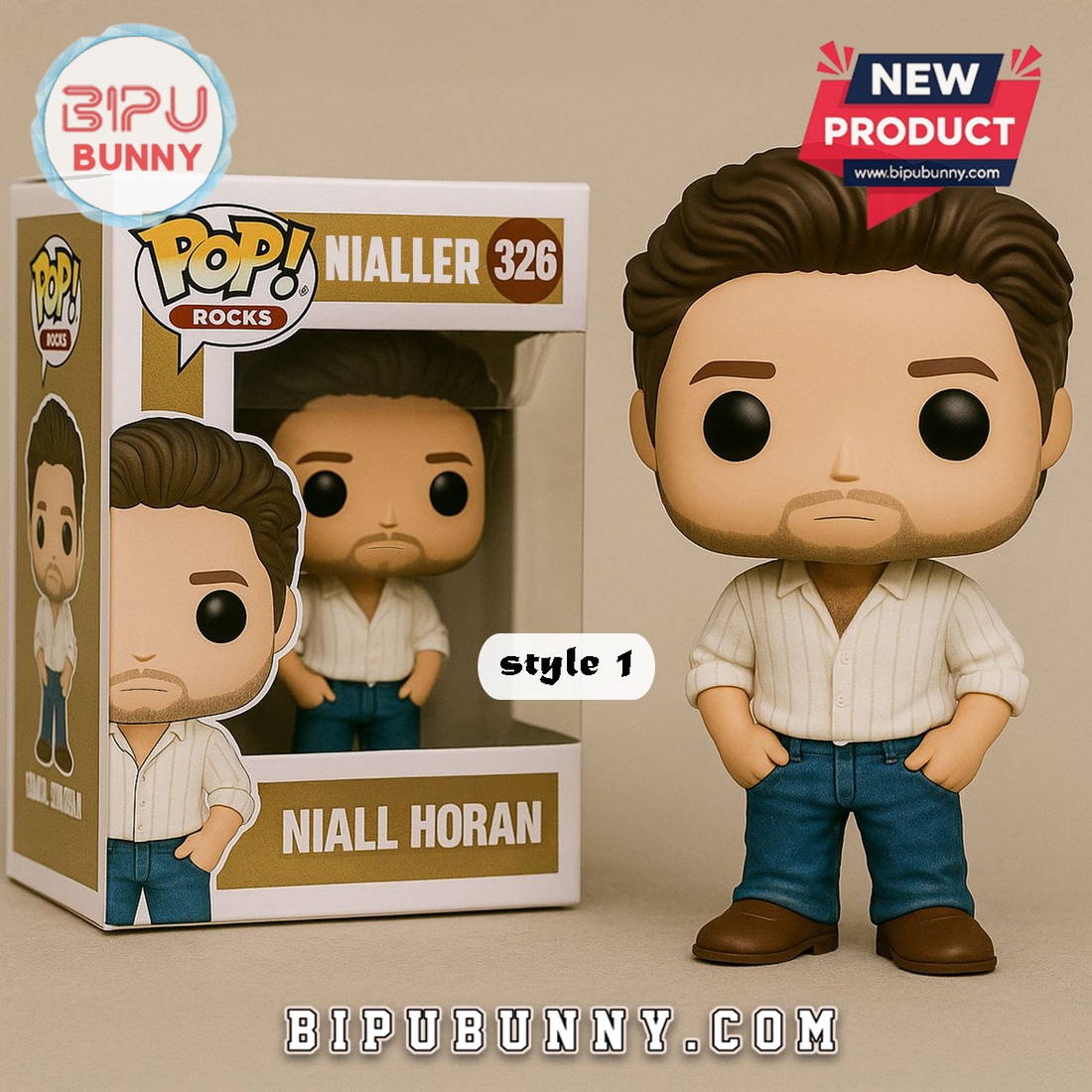 Niall Horan Funko Vinyl Collectible Figure Niall Horan Funko Vinyl Collectible Figure