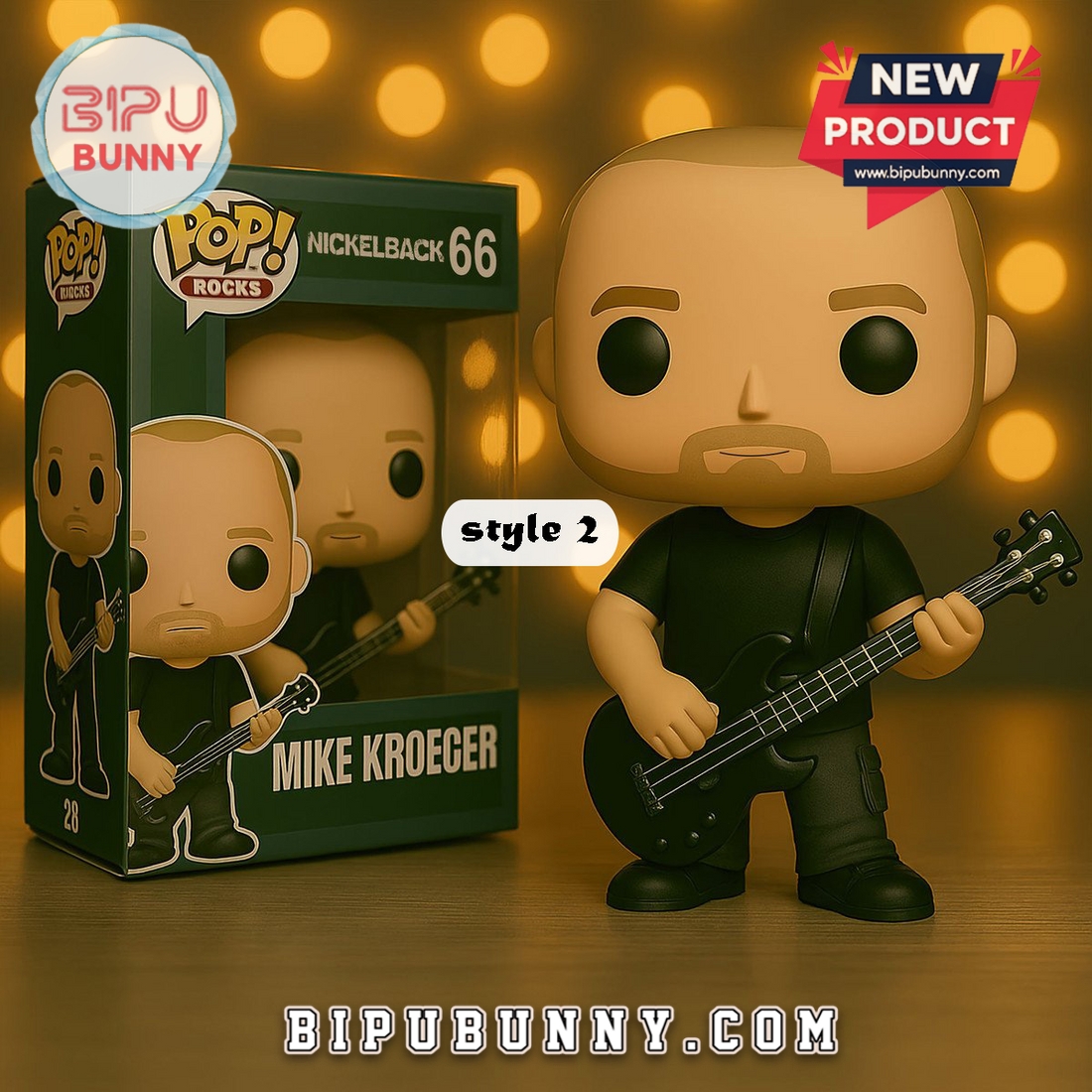 Nickelback Funko Vinyl Collectible Figure Nickelback Funko Vinyl Collectible Figure