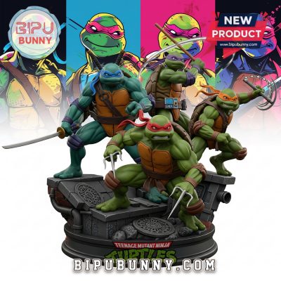 Ninja Turtles Acrylic Block Display Gift For Fan