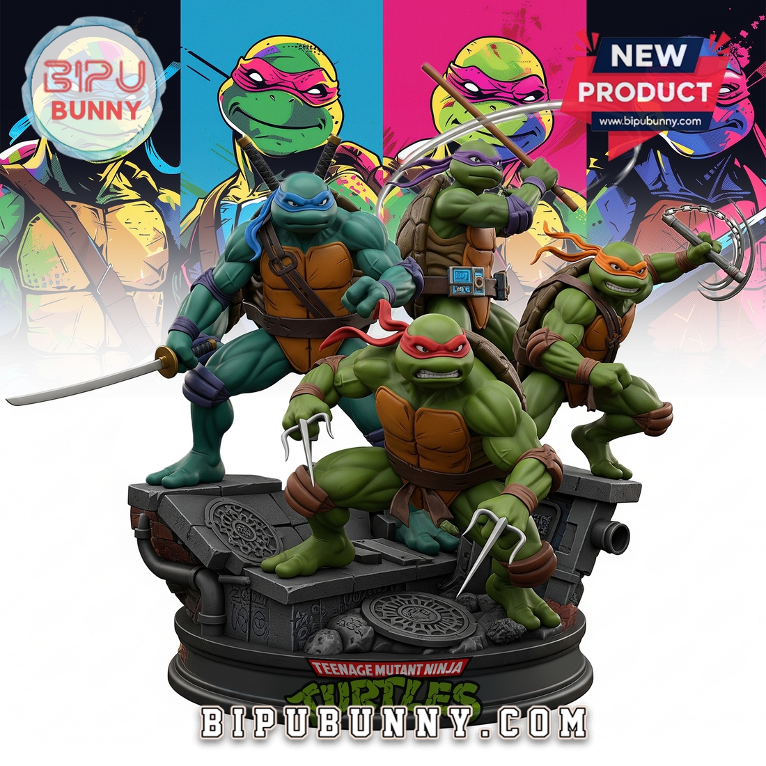Ninja Turtles Acrylic Block Display Gift For Fan Ninja Turtles Acrylic Block Display Gift For Fan