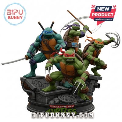 Ninja Turtles Acrylic Block Display Gift For Fan