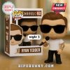 Ryan Tedder Funko Pop wearing sunglasses and holding mic.