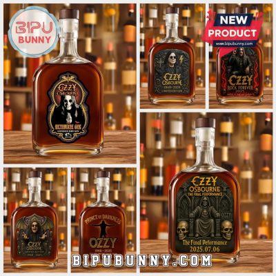 Ozzy Osbourne 25oz Whiskey Bottle Ozzy Osbourne 25oz Whiskey Bottle