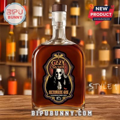 Ozzy Osbourne 25oz Whiskey Bottle