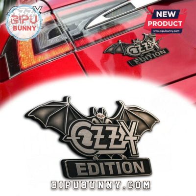 Ozzy Osbourne Edition Laser Engraved Car Name Badge