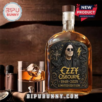 Ozzy Osbourne Limited Edition 25oz Whiskey Bottle Ozzy Osbourne Limited Edition 25oz Whiskey Bottle