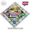 Close-up of the Perth Edition Monopoly game board showcasing local landmarks and colorful property spaces.