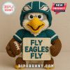 Crocheted eagle football fan doll!