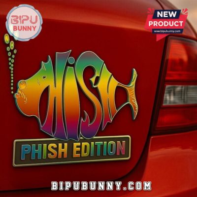 Phish Laser Engraved Car Name Badge
