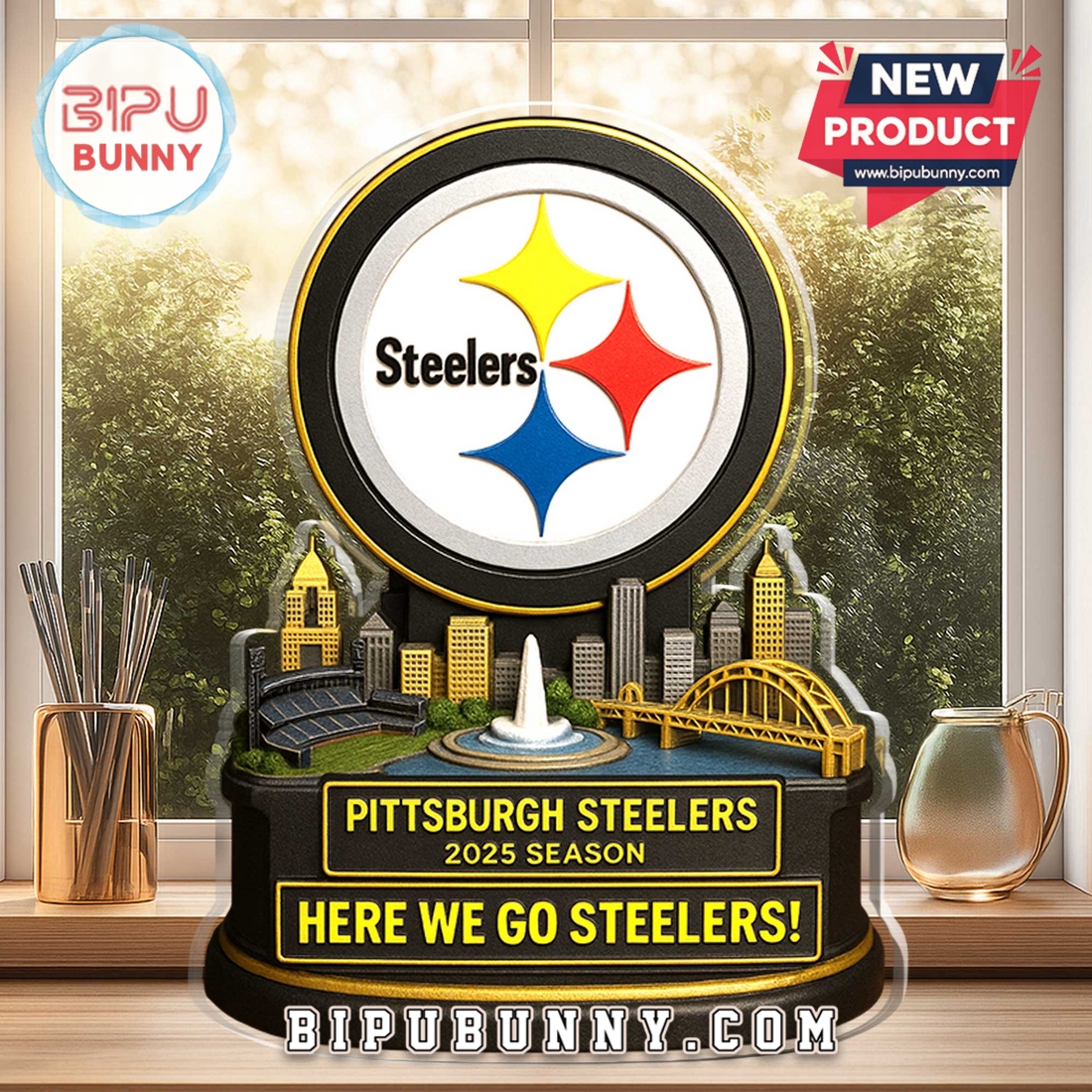 Pittsburgh Steelers Acrylic Standee Figures Pittsburgh Steelers Acrylic Standee Figures
