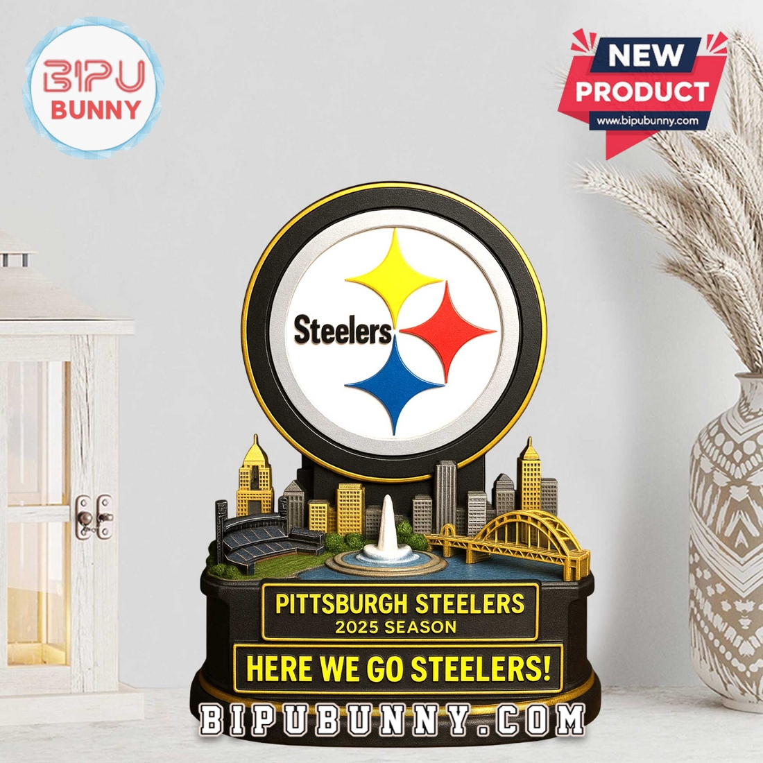 Pittsburgh Steelers Acrylic Standee Figures Pittsburgh Steelers Acrylic Standee Figures