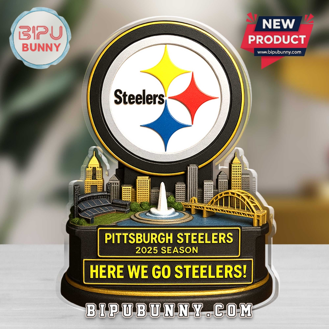 Pittsburgh Steelers Acrylic Standee Figures Pittsburgh Steelers Acrylic Standee Figures