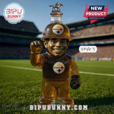 Pittsburgh Steelers Player Whiskey Bottle