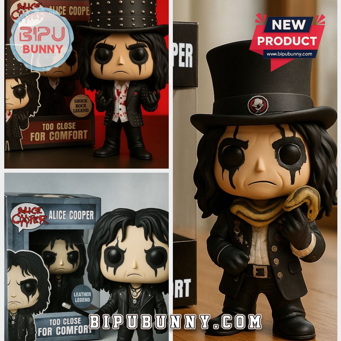 Premium Alice Cooper Commemorative Figure Premium Alice Cooper Commemorative Figure