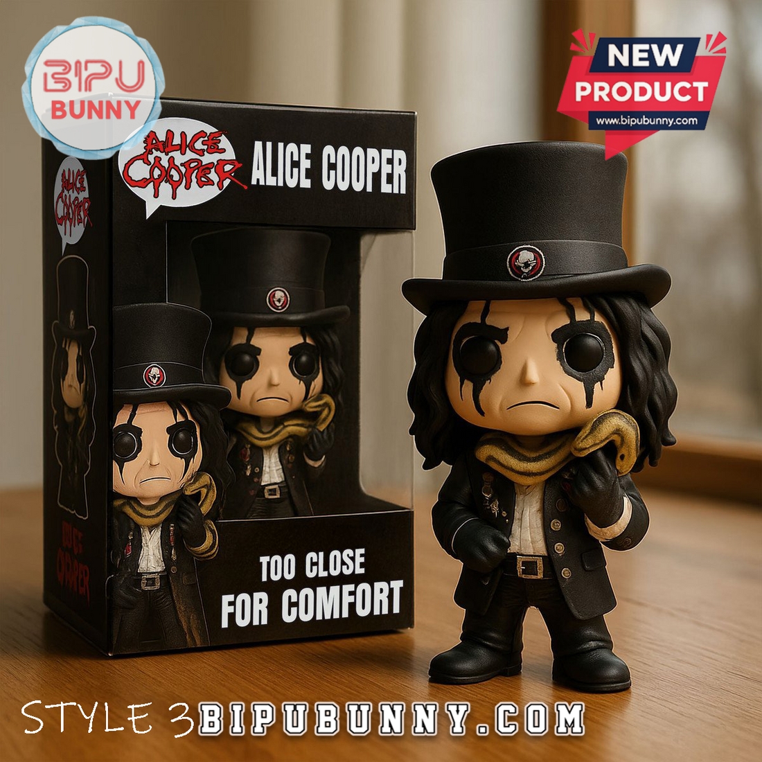 Premium Alice Cooper Commemorative Figure Premium Alice Cooper Commemorative Figure