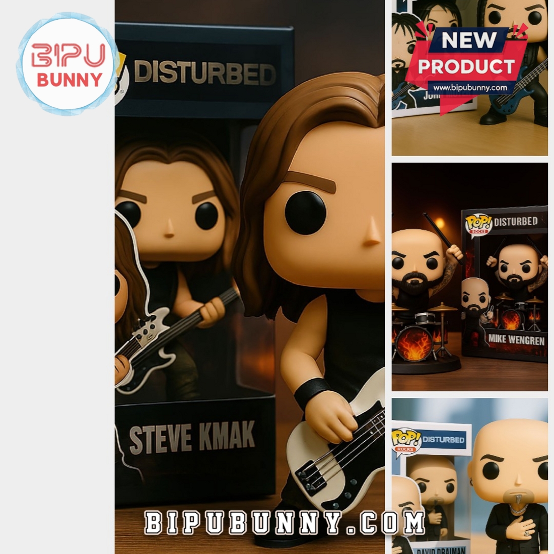 Premium Disturbed Commemorative Figure Premium Disturbed Commemorative Figure