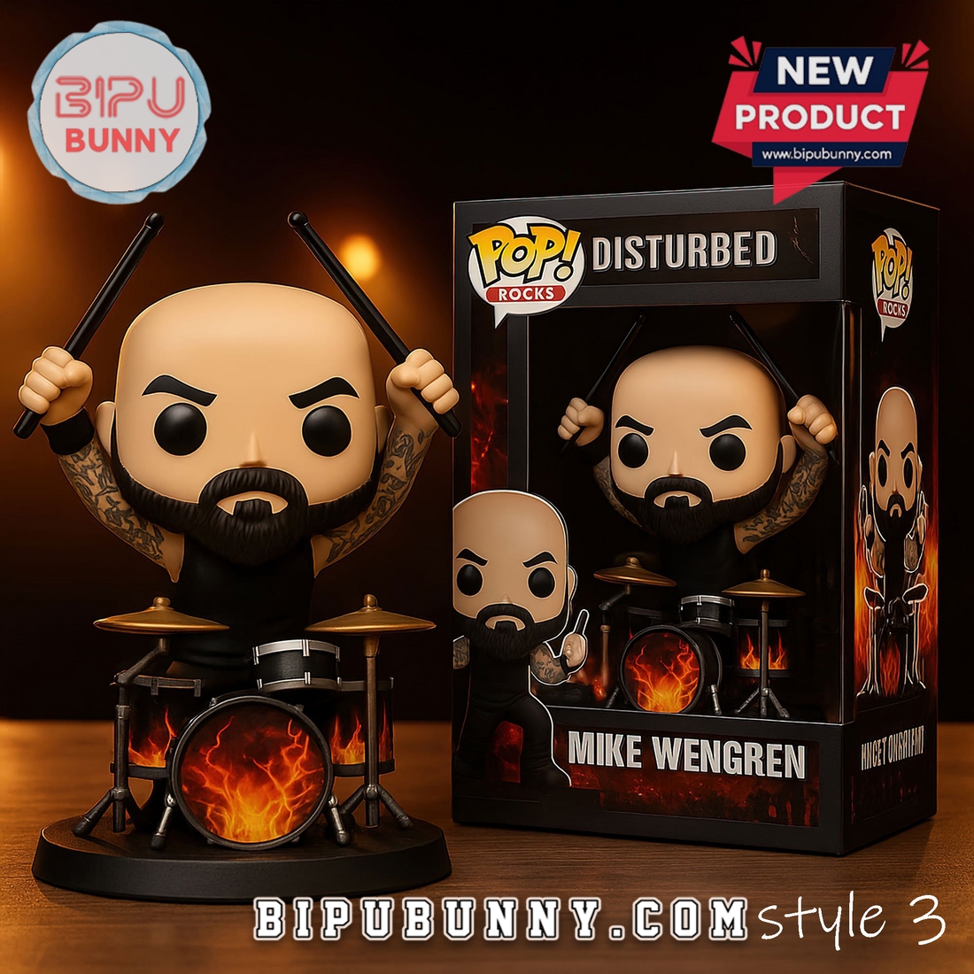 Premium Disturbed Commemorative Figure Premium Disturbed Commemorative Figure