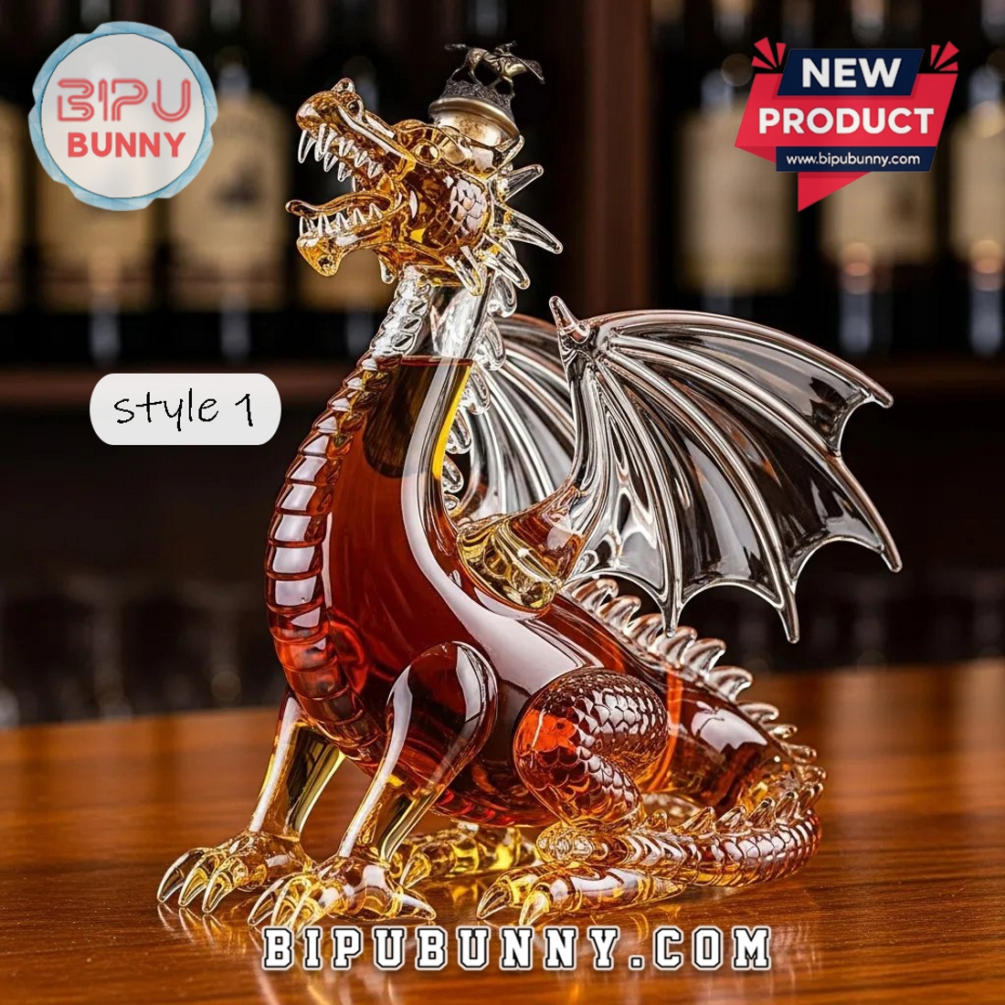 Premium Dragon’s Majesty Whiskey Bottle Premium Dragon’s Majesty Whiskey Bottle