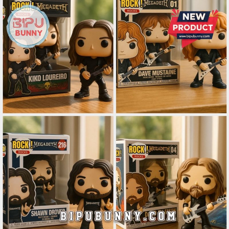 メガデス POP ROCKS フィギュア MEGADETH 新品未開封 Megadeth