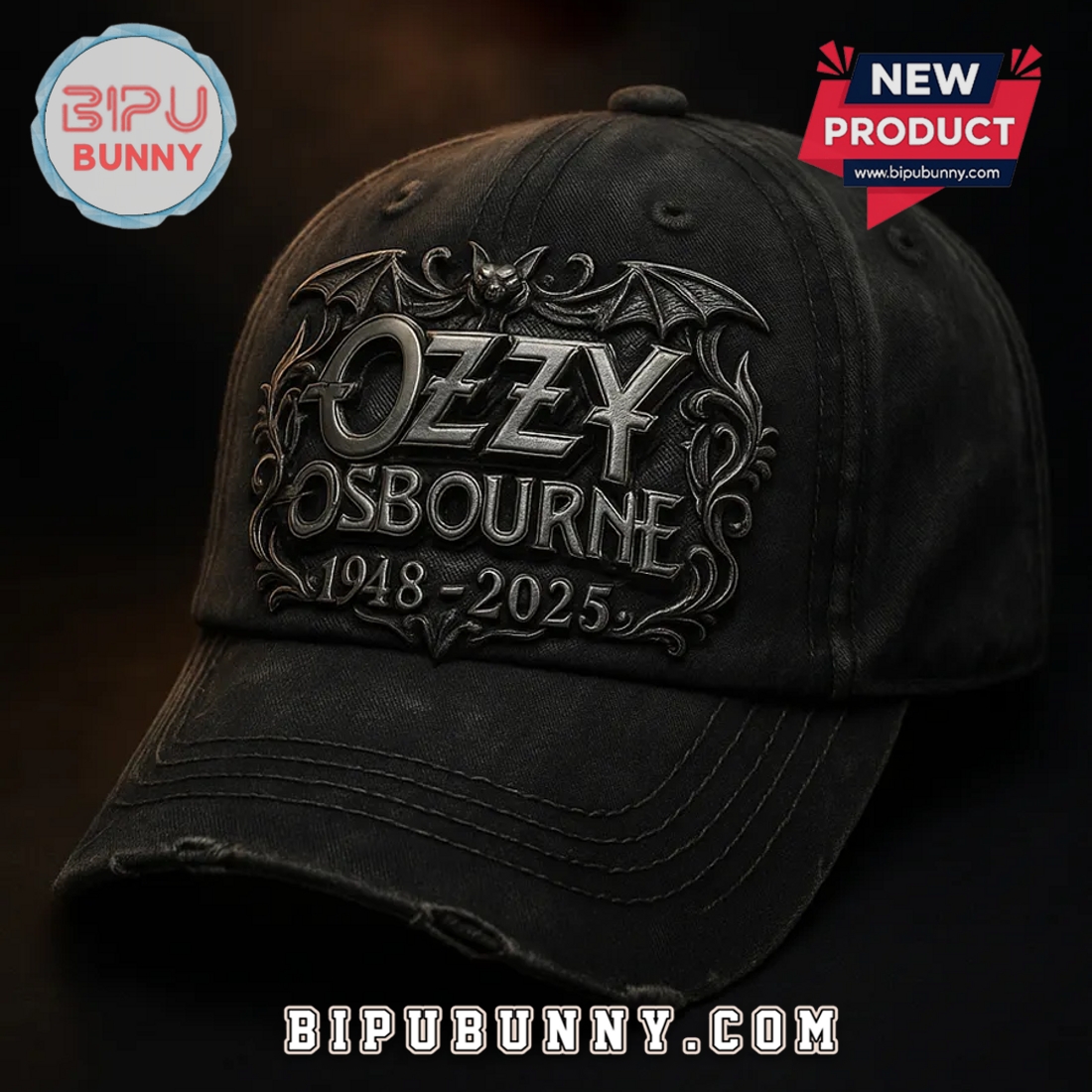 Premium Ozzy Osbourne 1948 – 2025 Classic Cap Premium Ozzy Osbourne 1948 – 2025 Classic Cap