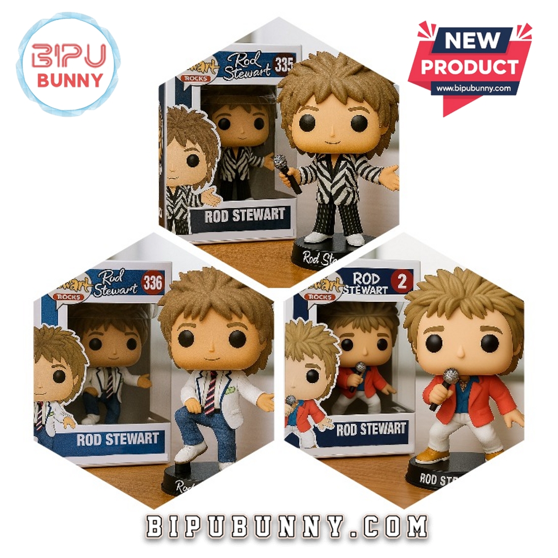 Premium Rod Stewart Commemorative Figure Premium Rod Stewart Commemorative Figure