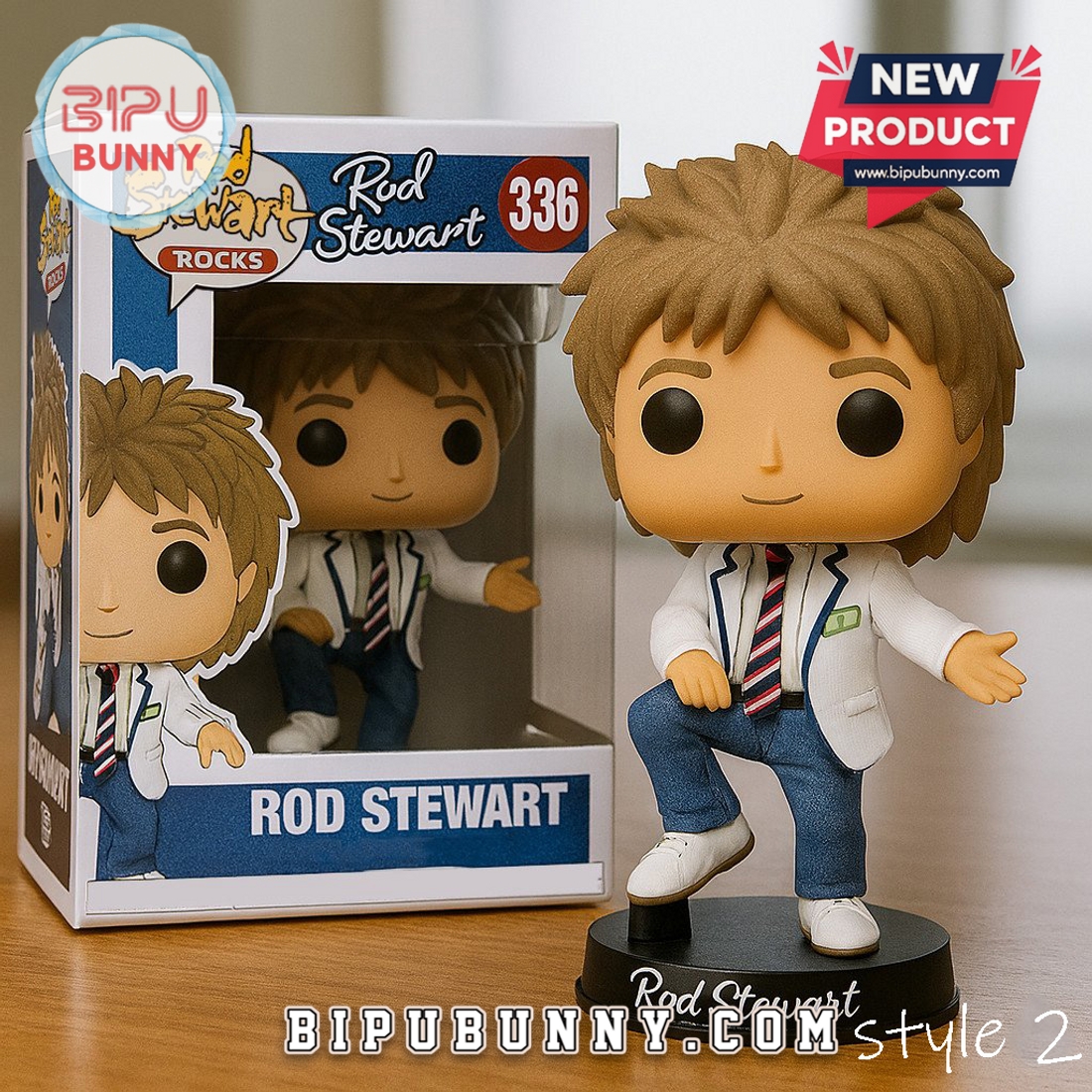 Premium Rod Stewart Commemorative Figure Premium Rod Stewart Commemorative Figure