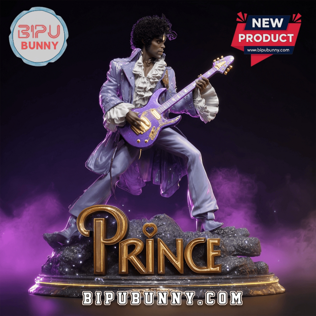 Prince Acrylic Block Display Prince Acrylic Block Display