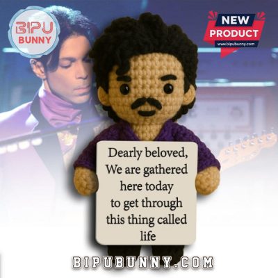 Prince Emotional Support Crochet Doll Limited Edition