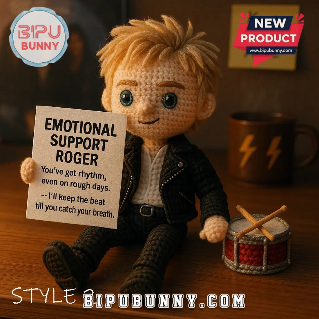 Queen Crocheted Emotional Support Dolls Queen Crocheted Emotional Support Dolls