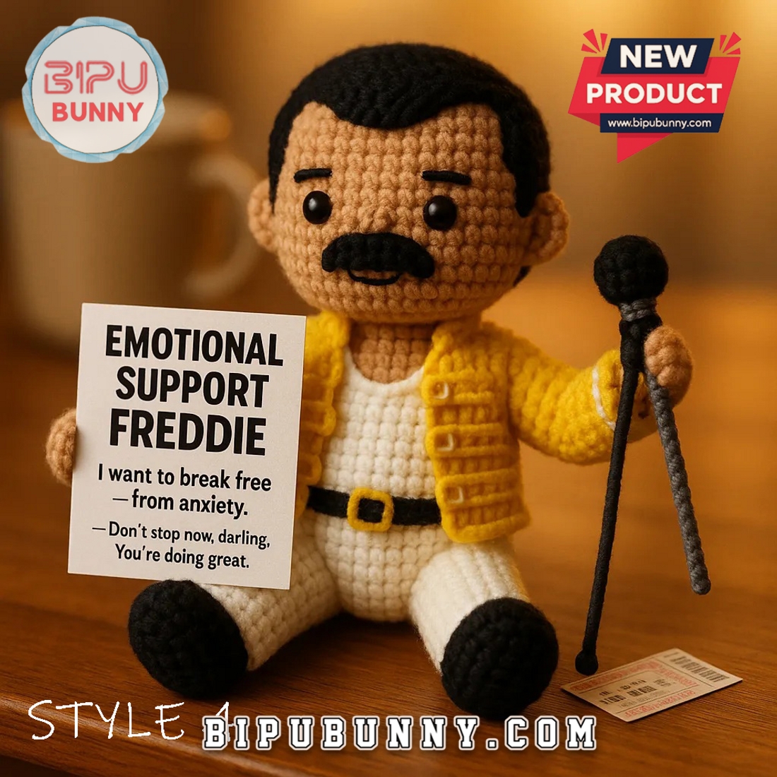 Queen Crocheted Emotional Support Dolls Queen Crocheted Emotional Support Dolls