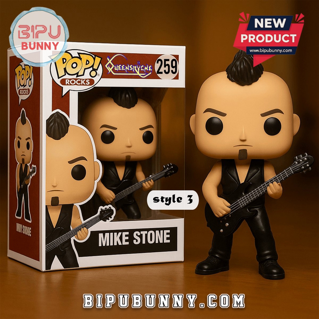 Queensrÿche Funko Vinyl Collectible Figure Queensrÿche Funko Vinyl Collectible Figure