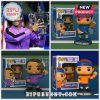 Rafael Nadal Funko Pop figures in multiple styles and outfits including one with trophy.