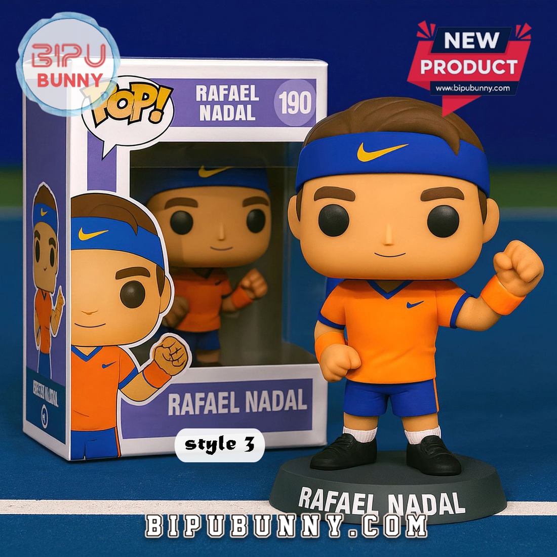 Rafael Nadal Funko Vinyl Collectible Figure Rafael Nadal Funko Vinyl Collectible Figure