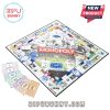 Monopoly Real Madrid edition board with vibrant football-themed images.