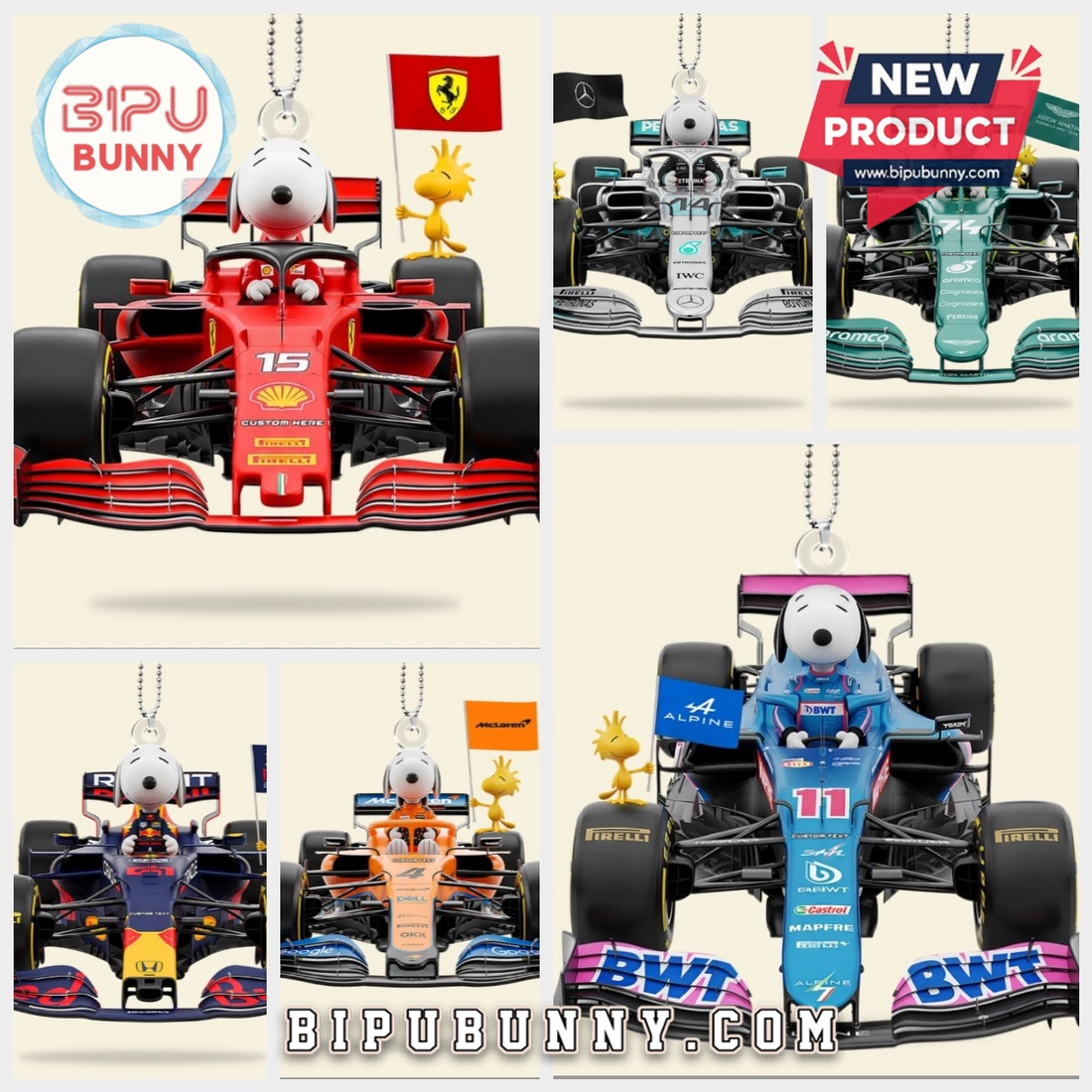 Red Buddy Racer Car Ornament Red Buddy Racer Car Ornament