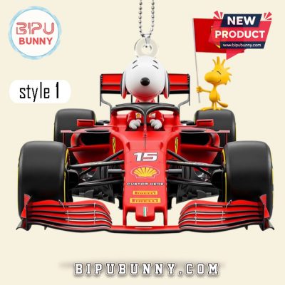 Red Buddy Racer Car Ornament