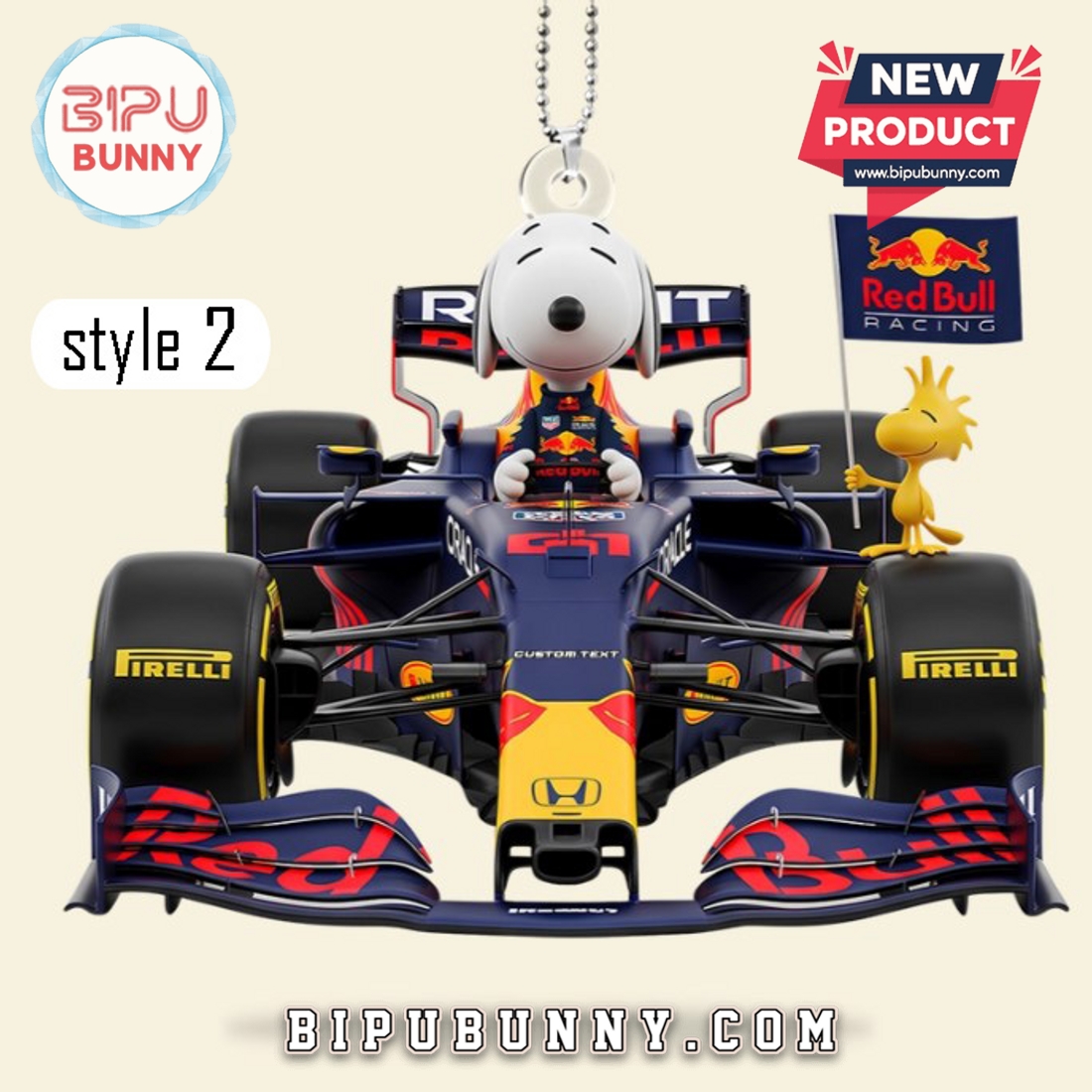 Red Buddy Racer Car Ornament Red Buddy Racer Car Ornament