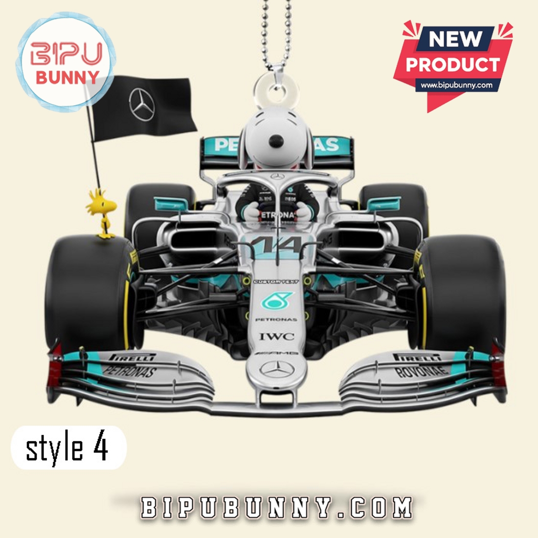 Red Buddy Racer Car Ornament Red Buddy Racer Car Ornament