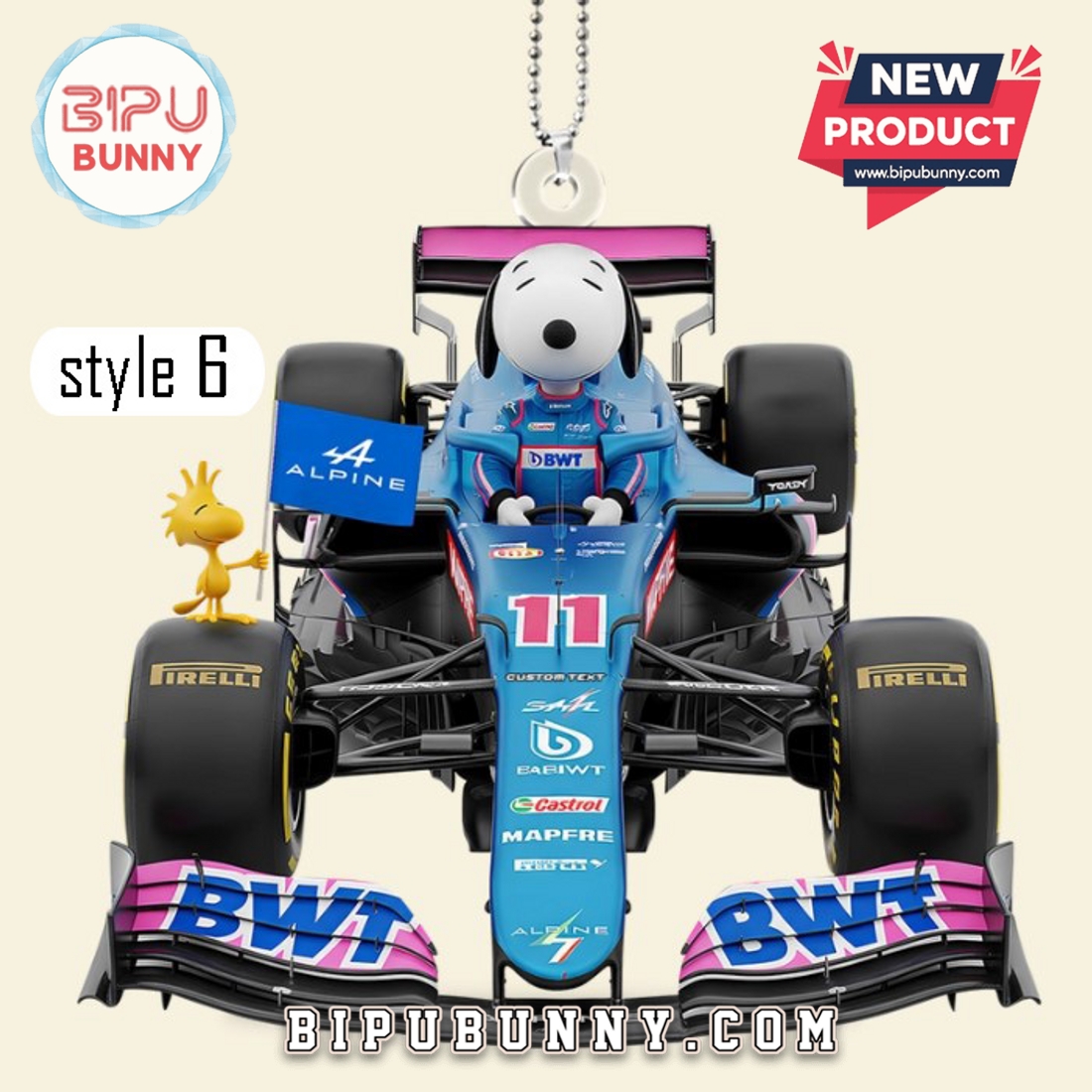 Red Buddy Racer Car Ornament Red Buddy Racer Car Ornament