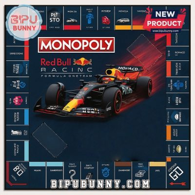 Red Bull Racing Monopoly Board Game