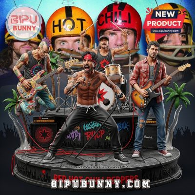 Red Hot Chili Peppers Acrylic Block Display Gift