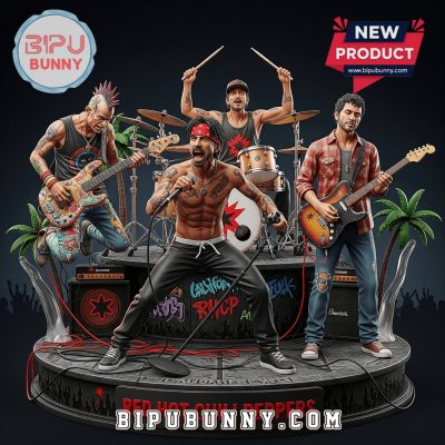 Red Hot Chili Peppers Acrylic Block Display Gift