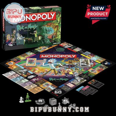 Rick and Morty Monopoly Board Game
