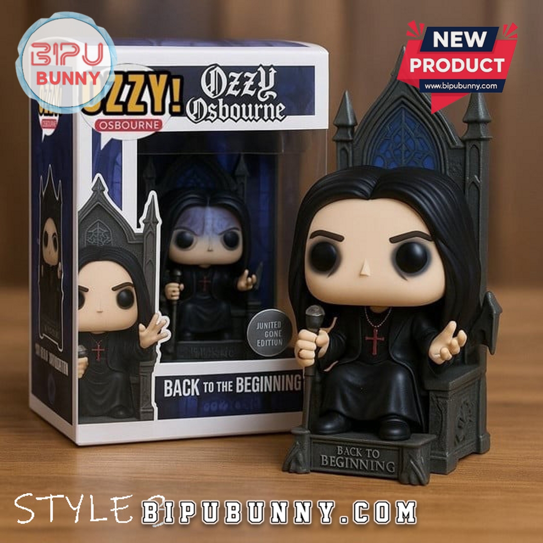 Rip Ozzy Osbourne 1948 – 2025 Resin Statue Rip Ozzy Osbourne 1948 – 2025 Resin Statue