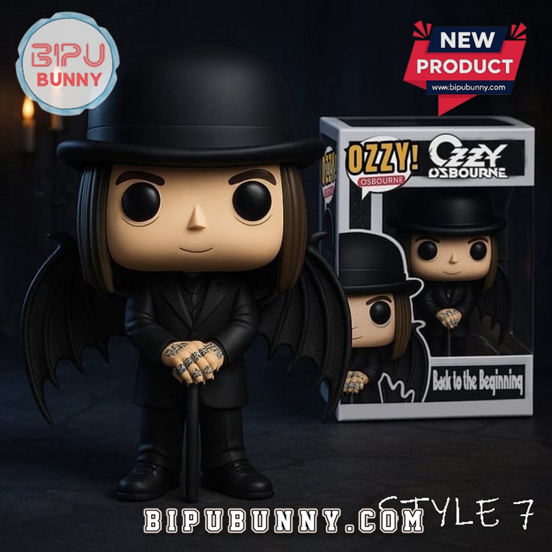 Rip Ozzy Osbourne 1948 – 2025 Resin Statue Rip Ozzy Osbourne 1948 – 2025 Resin Statue