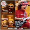 Two Sammy Hagar figures and one performance photo of Sammy Hagar.