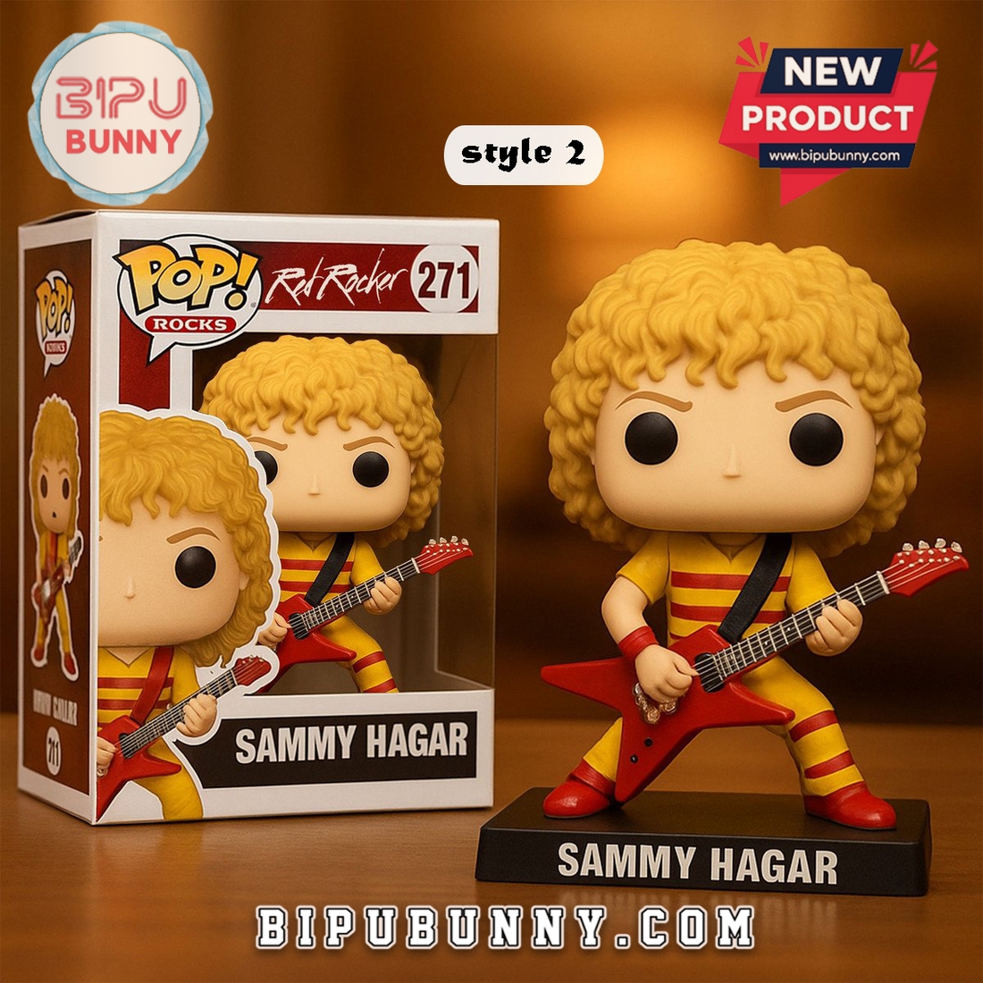 Sammy Hagar Funko Vinyl Collectible Figure Sammy Hagar Funko Vinyl Collectible Figure