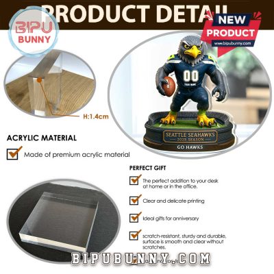 Seattle Seahawks Acrylic Standee Figures