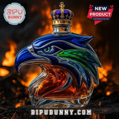 Seattle Seahawks Commemorative Whiskey Bottle